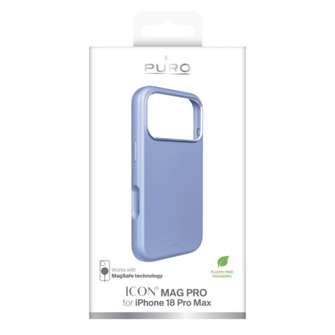 Puro Icon Mag Pro - etui do iPhone 18 Pro Max / 17 Pro Max kompatybilne z MagSafe (polar blue)