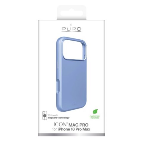 Puro Icon Mag Pro - etui do iPhone 18 Pro Max / 17 Pro Max kompatybilne z MagSafe (polar blue)