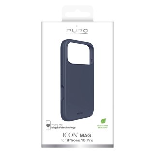 Puro Icon Mag - etui do iPhone 18 Pro / 17 Pro kompatybilne z MagSafe (crown blue)