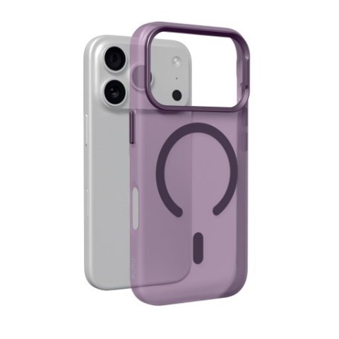 Puro Lightfeel - etui do iPhone 18 Pro / 17 Pro kompatybilne z MagSafe (deep cherry)