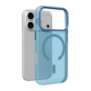 Puro Lightfeel - etui do iPhone 18 Pro / 17 Pro kompatybilne z MagSafe (polar blue)