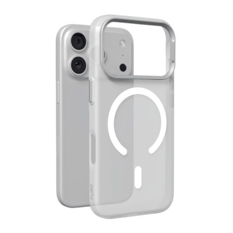Puro Lightfeel - etui do iPhone 18 Pro / 17 Pro kompatybilne z MagSafe (soft cloud)