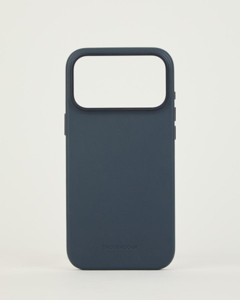 Troubadour Leather Case - etui skórzane do iPhone 18 Pro Max / 17 Pro Max kompatybilne z MagSafe (basalt)