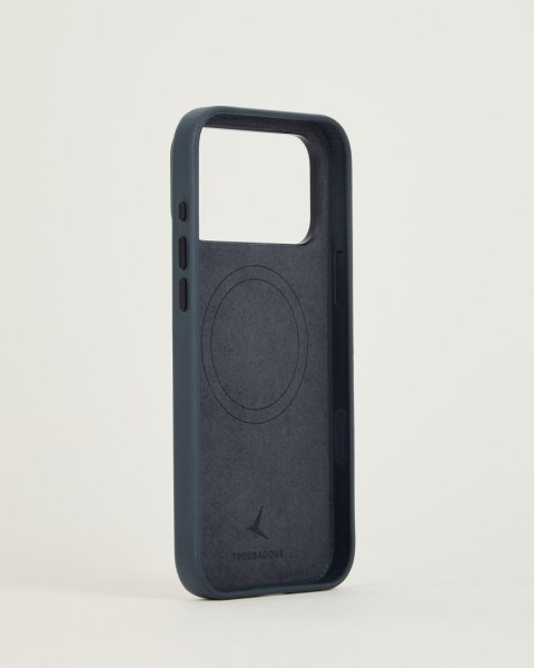 Troubadour Leather Case - etui skórzane do iPhone 18 Pro Max / 17 Pro Max kompatybilne z MagSafe (basalt)