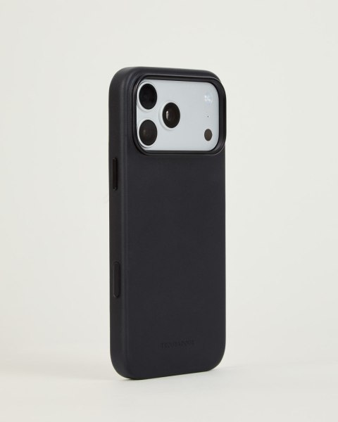Troubadour Leather Case - etui skórzane do iPhone 18 Pro Max / 17 Pro Max kompatybilne z MagSafe (black)