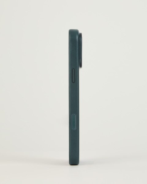 Troubadour Leather Case - etui skórzane do iPhone 18 Pro Max / 17 Pro Max kompatybilne z MagSafe (obsidian green)