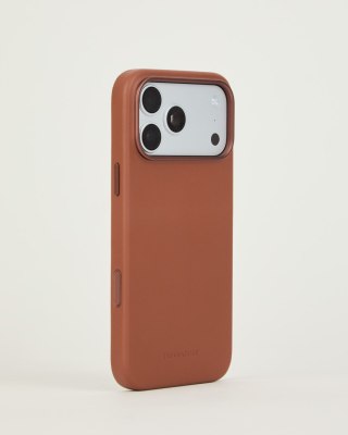 Troubadour Leather Case - etui skórzane do iPhone 18 Pro Max / 17 Pro Max kompatybilne z MagSafe (tan)