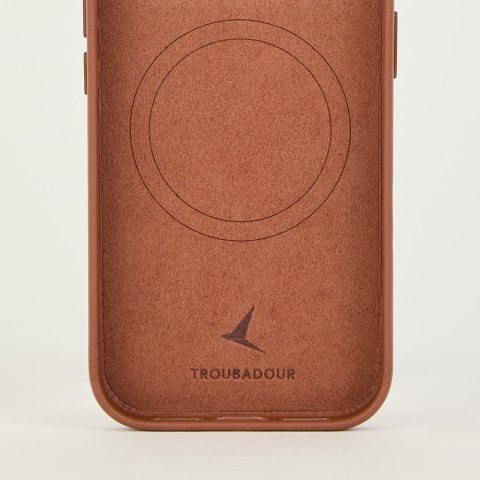 Troubadour Leather Case - etui skórzane do iPhone 18 Pro Max / 17 Pro Max kompatybilne z MagSafe (tan)
