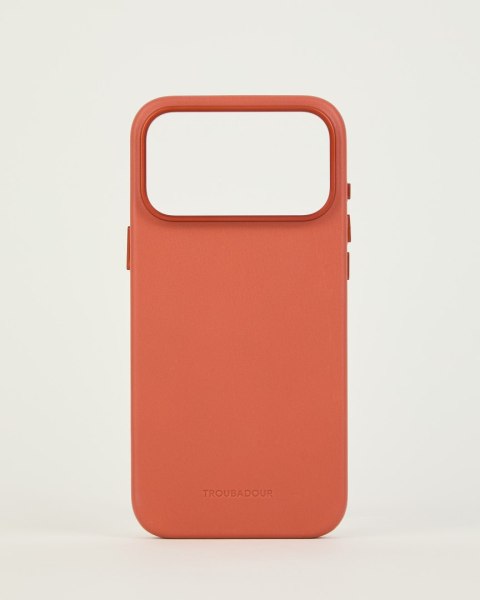 Troubadour Leather Case - etui skórzane do iPhone 18 Pro Max / 17 Pro Max kompatybilne z MagSafe (terracotta)