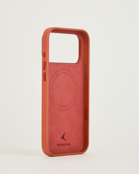 Troubadour Leather Case - etui skórzane do iPhone 18 Pro Max / 17 Pro Max kompatybilne z MagSafe (terracotta)