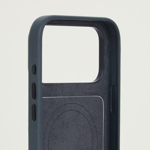 Troubadour Modular Leather Case - etui skórzane do iPhone 18 Pro / 17 Pro kompatybilne z MagSafe (basalt)