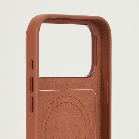 Troubadour Modular Leather Case - etui skórzane do iPhone 18 Pro / 17 Pro kompatybilne z MagSafe (tan)