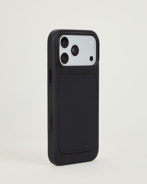 Troubadour Modular Leather Case - etui skórzane do iPhone 18 Pro Max / 17 Pro Max kompatybilne z MagSafe (black)