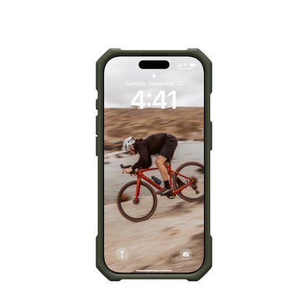 UAG Essential Armor Magsafe - obudowa ochronna do iPhone 16 Pro kompatybilna z MagSafe (olive) [mto]
