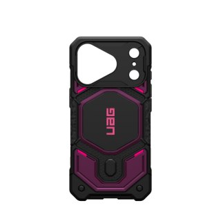UAG Monarch Pro - etui do iPhone 18 Pro / 17 Pro kompatybilne z MagSafe (deep purple synth)