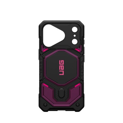 UAG Monarch Pro - etui do iPhone 18 Pro / 17 Pro kompatybilne z MagSafe (deep purple synth)