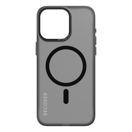 Decoded - obudowa ochronna do iPhone 15 Pro kompatybilna z MagSafe (ice-black)