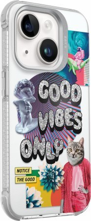 Laut Pop Glitch - obudowa ochronna do iPhone 14 Plus/ 15 Plus kompatybilna z MagSafe (glitch)