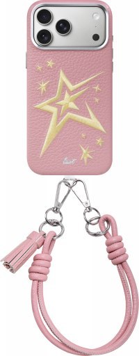 Laut Twine Edge - etui do iPhone 18 Pro Max / 17 Pro Max kompatybilne z MagSafe (pink crush star)