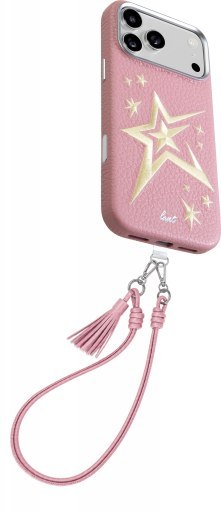 Laut Twine Edge - etui do iPhone 18 Pro Max / 17 Pro Max kompatybilne z MagSafe (pink crush star)