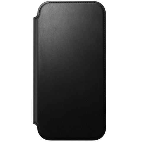 NOMAD Modern Leather Folio - etui do iPhone 18 Pro Max / 17 Pro Max kompatybilne z MagSafe, skóra Camino (black)
