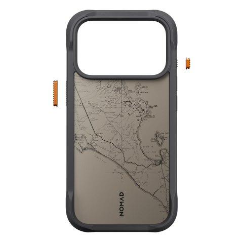 NOMAD Rugged Case - etui do iPhone 18 Pro / 17 Pro kompatybilne z MagSafe (balandra)