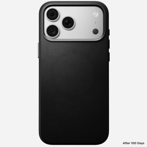 NOMAD Traditional Leather Case - etui do iPhone 18 Pro Max / 17 Pro Max kompatybilne z MagSafe, skóra Camino (black)