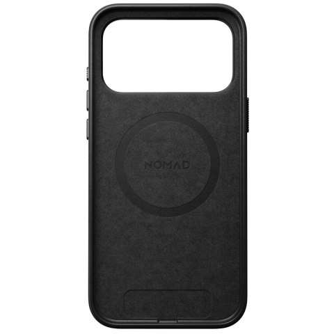 NOMAD Traditional Leather Case - etui do iPhone 18 Pro Max / 17 Pro Max kompatybilne z MagSafe, skóra Camino (black)