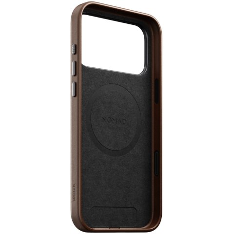 NOMAD Traditional Leather Case - etui do iPhone 18 Pro Max / 17 Pro Max kompatybilne z MagSafe, skóra Camino (brown)