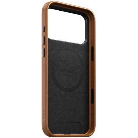 NOMAD Traditional Leather Case - etui do iPhone 18 Pro Max / 17 Pro Max kompatybilne z MagSafe, skóra Camino (english tan-c)