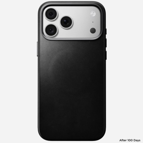 NOMAD Traditional Leather Case - etui do iPhone 18 Pro Max / 17 Pro Max kompatybilne z MagSafe, skóra Horween (black)