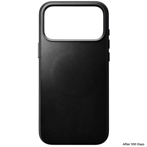 NOMAD Traditional Leather Case - etui do iPhone 18 Pro Max / 17 Pro Max kompatybilne z MagSafe, skóra Horween (black)