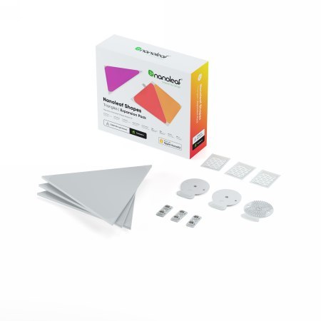Nanoleaf Shapes Triangles Expansion Pack - panele świetlne (3 panele świetlne) [na zamówienie]
