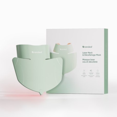 Nanoleaf Wellness Laser Neck & Décolletage Mask - maska LED na szyję i dekolt technologia laser NIR