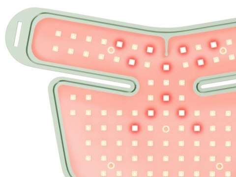 Nanoleaf Wellness Laser Neck & Décolletage Mask - maska LED na szyję i dekolt technologia laser NIR