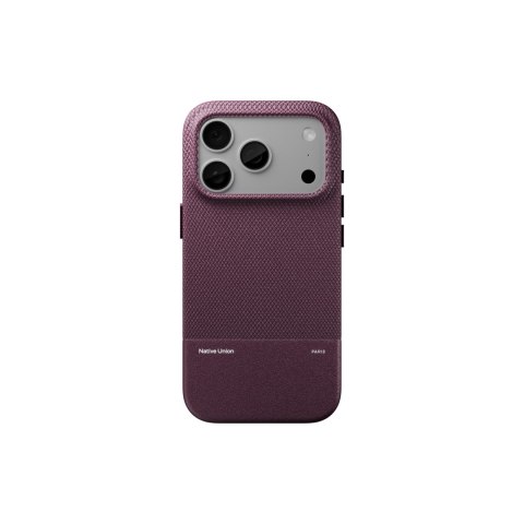 Native Union (RE)Classic Case - etui do iPhone 18 Pro / 17 Pro kompatybilne z MagSafe (burgundy)