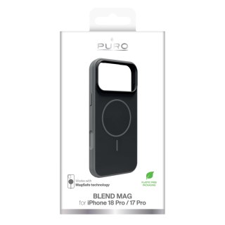 Puro Bicol Mag - etui do iPhone 18 Pro / 17 Pro kompatybilne z MagSafe (dark shadow)