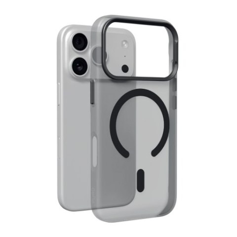 Puro Lightfeel - etui do iPhone 18 Pro Max / 17 Pro Max kompatybilne z MagSafe (dark shadow)
