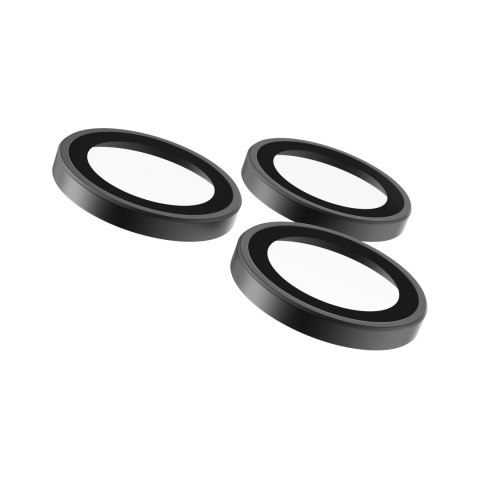 ZAGG Invisibleshield Camera Rings - szkła ochronne na obiektyw do iPhone 18 Pro / 18 Pro Max (3 sztuki) (black)