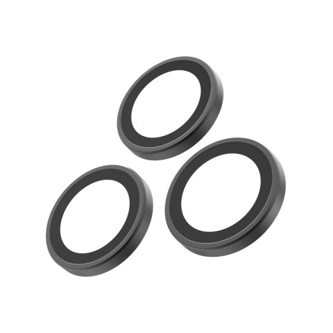 ZAGG Invisibleshield Camera Rings - szkła ochronne na obiektyw do iPhone 18 Pro / 18 Pro Max (3 sztuki) (black)