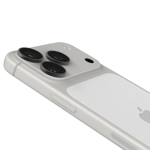 ZAGG Invisibleshield Camera Rings - szkła ochronne na obiektyw do iPhone 18 Pro / 18 Pro Max (3 sztuki) (black)
