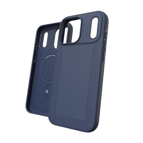 ZAGG Luxe Snap - etui do iPhone 18 Pro Max / 17 Pro Max kompatybilne z MagSafe (navy)