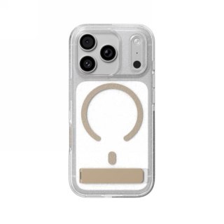 ZAGG Milan Snap KS - etui do iPhone 18 Pro / 17 Pro kompatybilne z MagSafe (glitter gold)