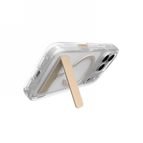 ZAGG Milan Snap KS - etui do iPhone 18 Pro / 17 Pro kompatybilne z MagSafe (glitter gold)