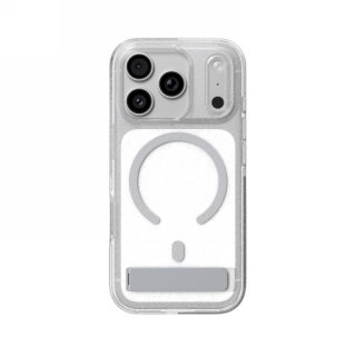 ZAGG Milan Snap KS - etui do iPhone 18 Pro / 17 Pro kompatybilne z MagSafe (glitter silver)