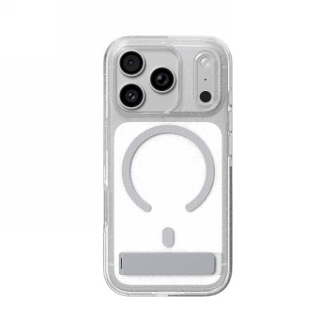 ZAGG Milan Snap KS - etui do iPhone 18 Pro / 17 Pro kompatybilne z MagSafe (glitter silver)
