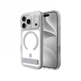 ZAGG Milan Snap KS - etui do iPhone 18 Pro / 17 Pro kompatybilne z MagSafe (glitter silver)