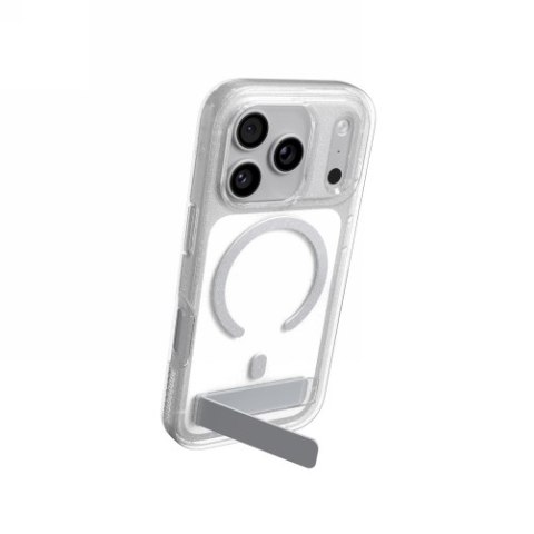 ZAGG Milan Snap KS - etui do iPhone 18 Pro / 17 Pro kompatybilne z MagSafe (glitter silver)