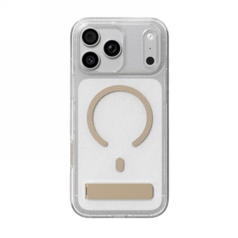 ZAGG Milan Snap KS - etui do iPhone 18 Pro Max / 17 Pro Max kompatybilne z MagSafe (glitter gold)