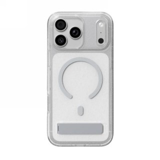 ZAGG Milan Snap KS - etui do iPhone 18 Pro Max / 17 Pro Max kompatybilne z MagSafe (glitter silver)
